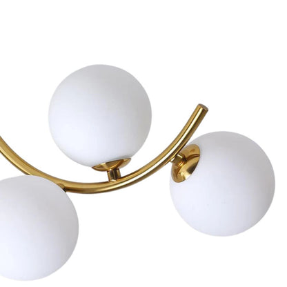 Nordic Glass Ball Pendant Light – Modern Luxury Hanging Lamp