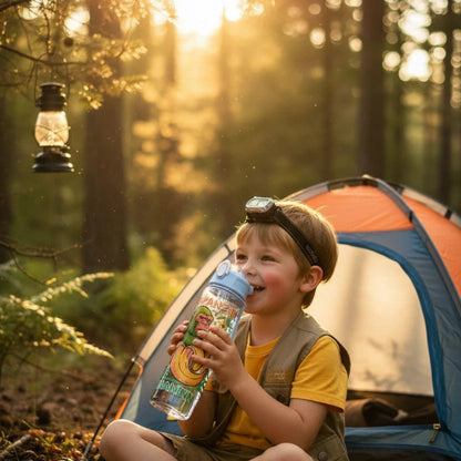 750ml Water Bottle with Straw Leakproof Drinking Bottle inviteck