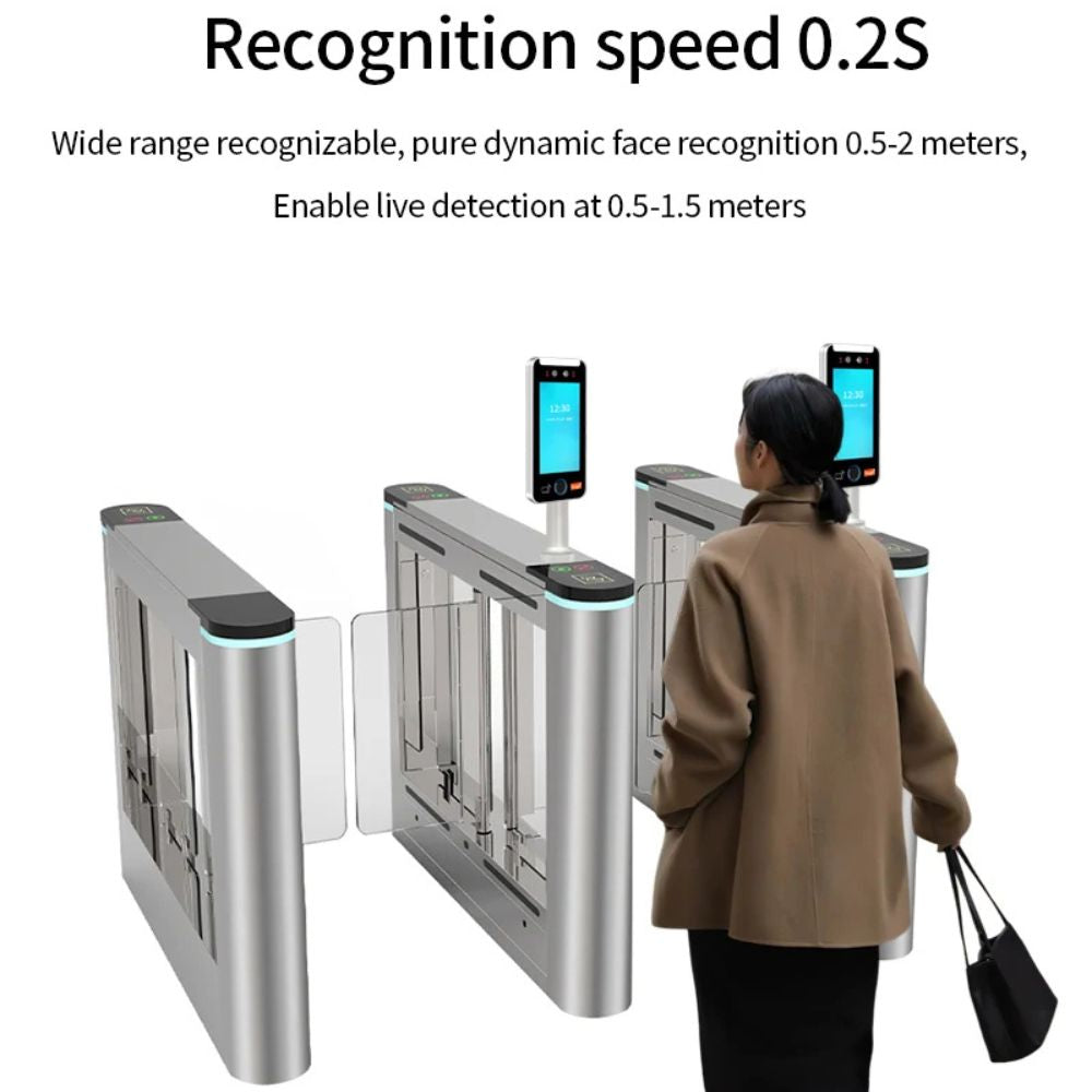 AI Biometric Access Control Machine – Face & Fingerprint