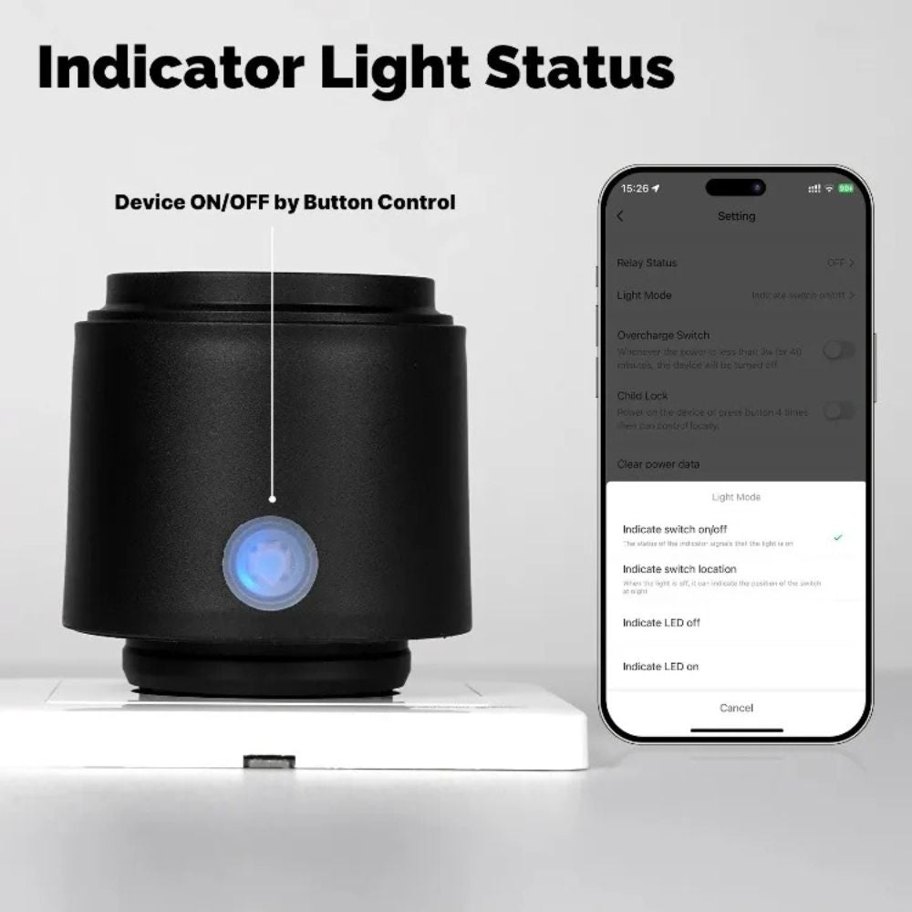 WiFi Smart Plug – Waterproof Energy Monitor