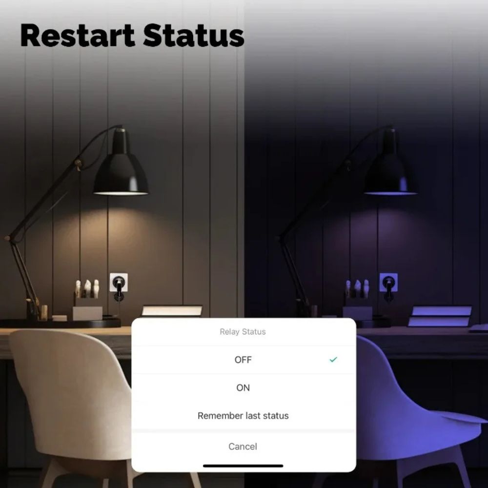 WiFi Smart Plug – Waterproof Energy Monitor
