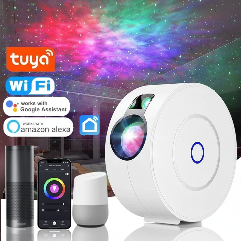 Galaxy Star Projector – Smart App & Voice Control LED Light