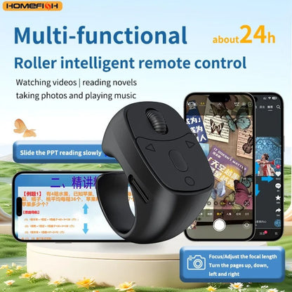 Smart Ring Remote – Wireless Page Turner