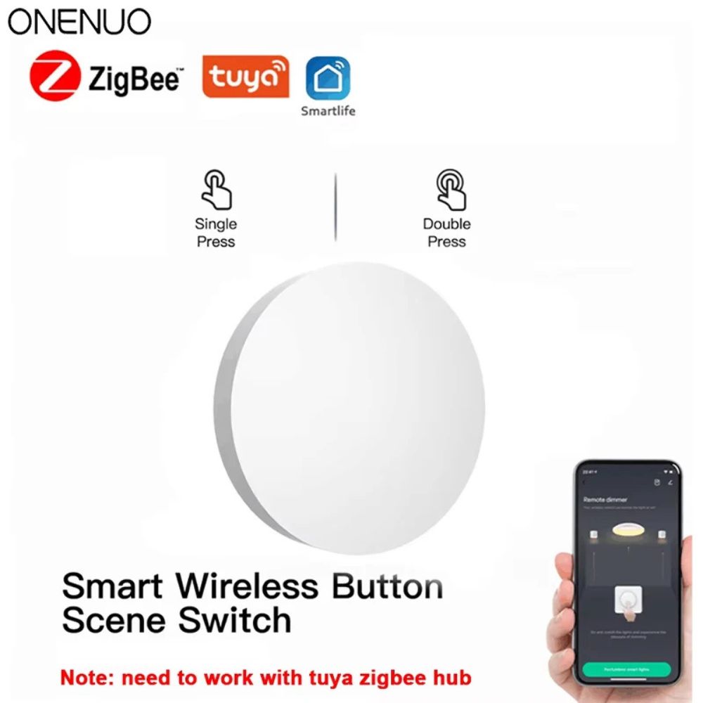 Smart Button Switch – Smart Home Automation Control