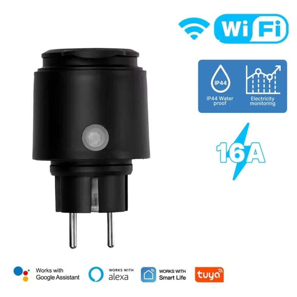WiFi Smart Plug – Waterproof Energy Monitor