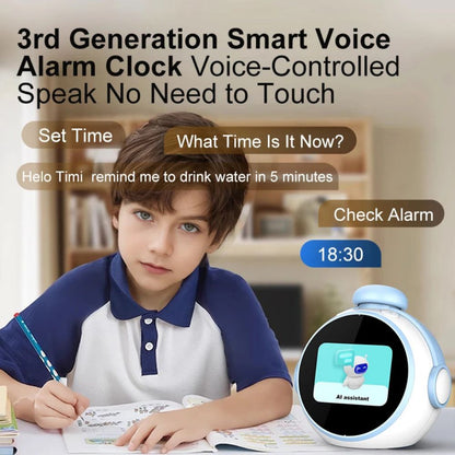 AI Voice Assistant Robot – Interactive Chat Alarm Function