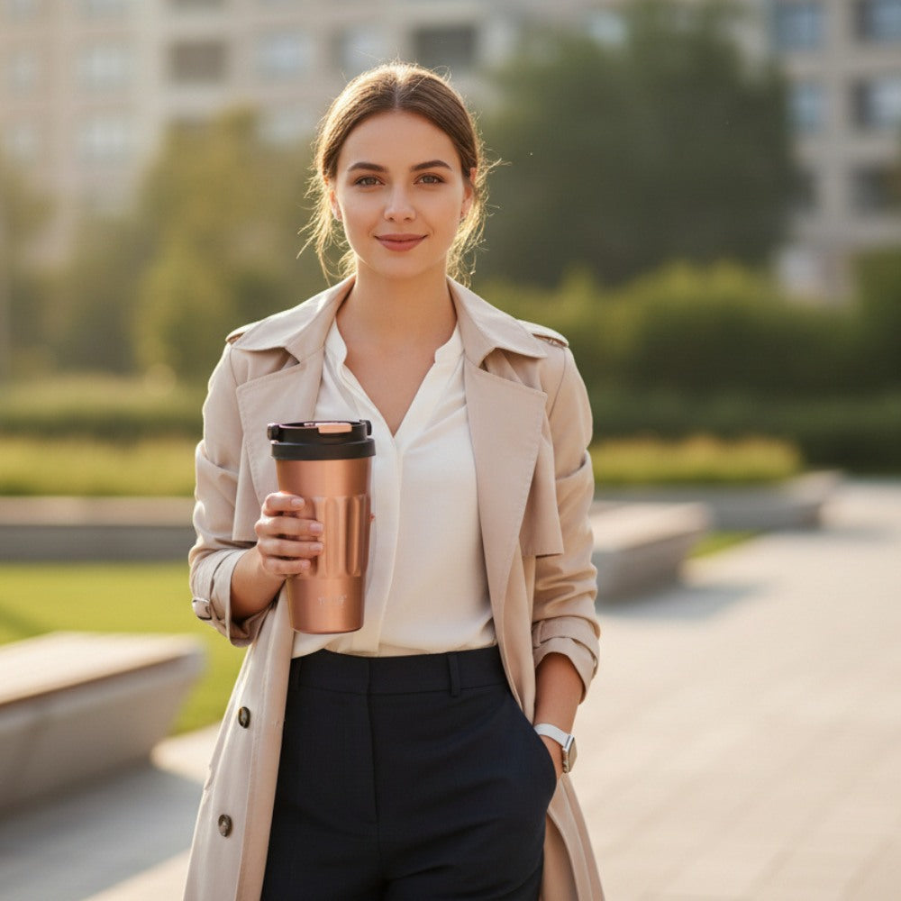 TYESO 500ml Stainless Steel Vacuum Insulated Tumbler
