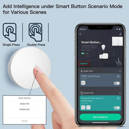 Smart Button Switch – Smart Home Automation Control