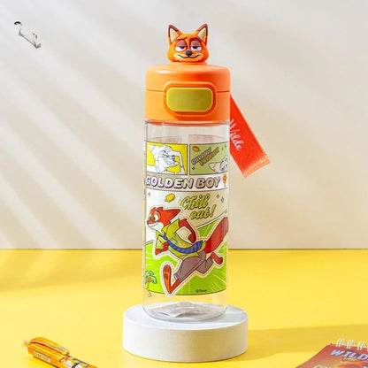 Kids Water Bottle 530ml Leakproof Sports Drinking Bottle Inviteck