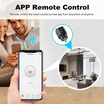 WiFi Smart Plug – Power Monitoring & Voice Control