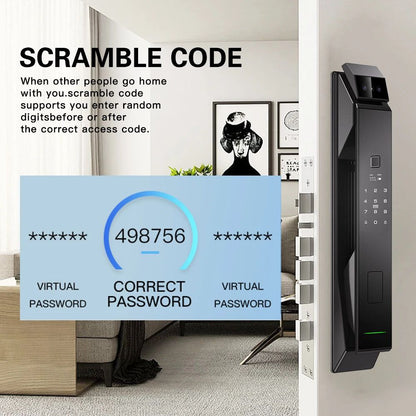 Smart Lock with Camera – Face Scan App Control