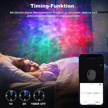 Galaxy Star Projector – Smart App & Voice Control LED Light