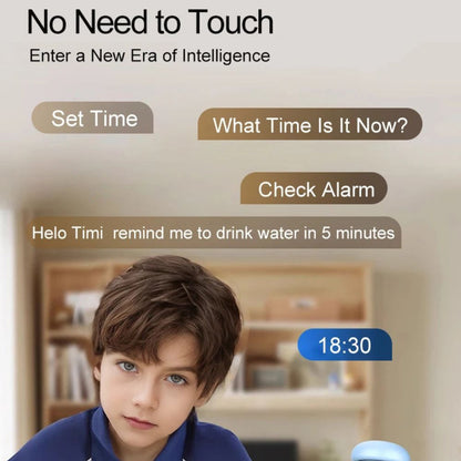 AI Voice Assistant Robot – Interactive Chat Alarm Function