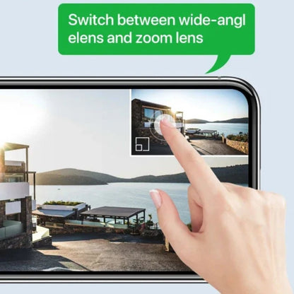 Smart Camera Home Security  – Dual Lens Baby Monitor