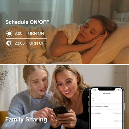 Smart LED Bulb – App & Voice Control Dimmable Light