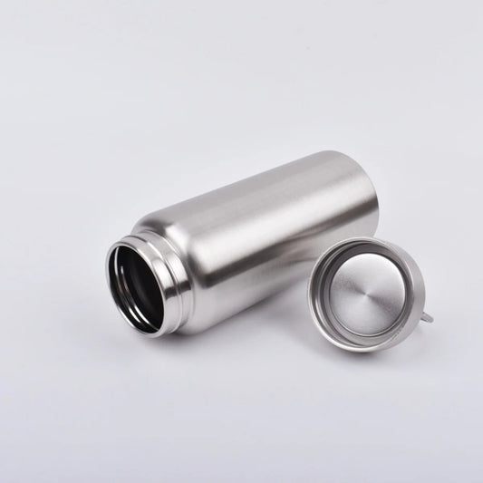 1500ml Stainless Steel Sports Water Bottle Large Capacity with Lid Leno
