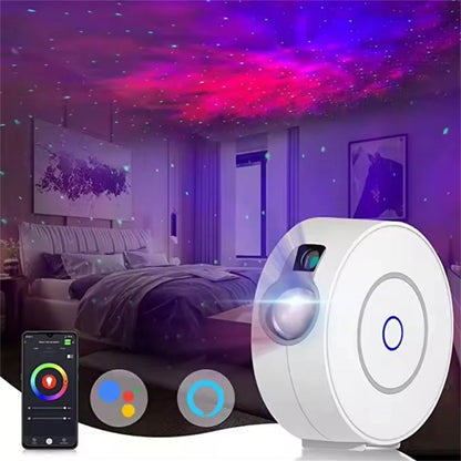 Galaxy Star Projector – Smart App & Voice Control LED Light