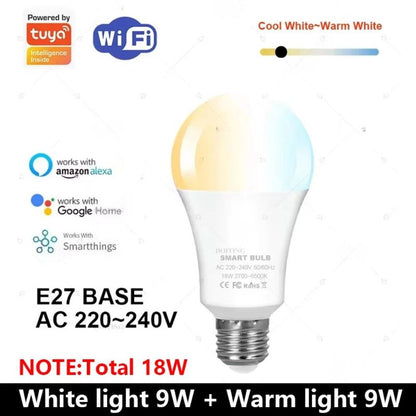 Smart LED Bulb – App & Voice Control Dimmable Light