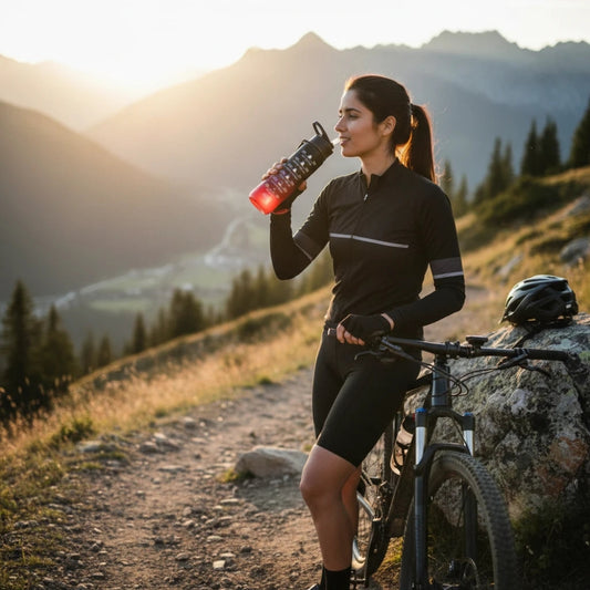 Motivational Water Bottle with Time Marker Sports Bottle  Inviteck
