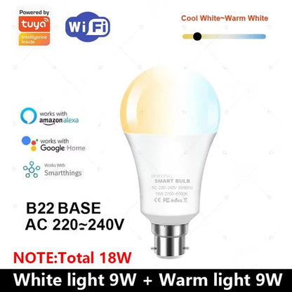 Smart LED Bulb – App & Voice Control Dimmable Light