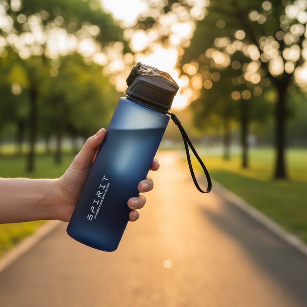 750ml Simbuid Water Bottle with Straw – Leakproof Sports