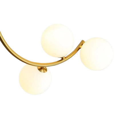 Nordic Glass Ball Pendant Light – Modern Luxury Hanging Lamp