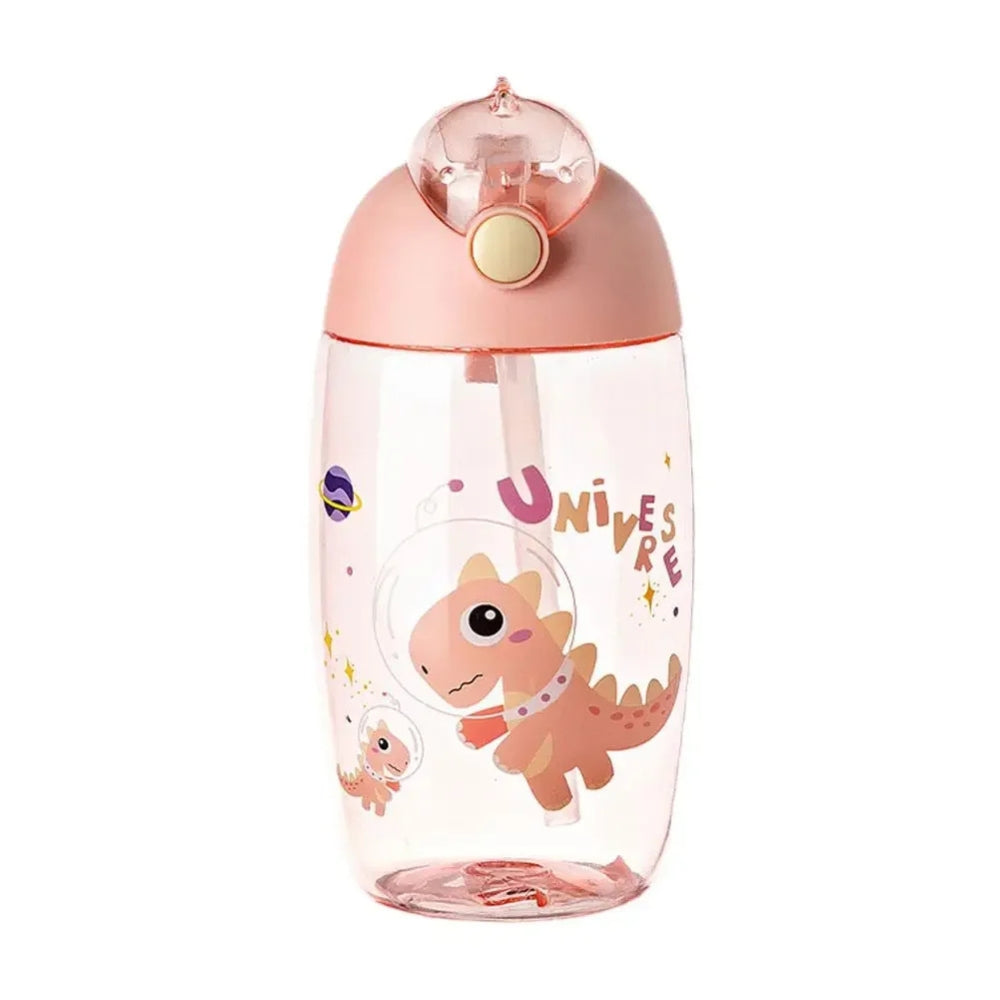 Kids Water Bottle with Straw – Portable School Cup  600ml Inviteck