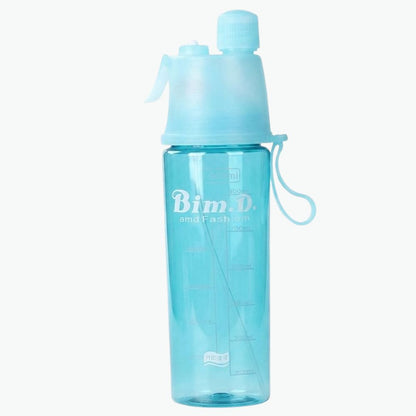 BimD 2-in-1 Spray Water Bottle – Portable Cooling Mug for Sports