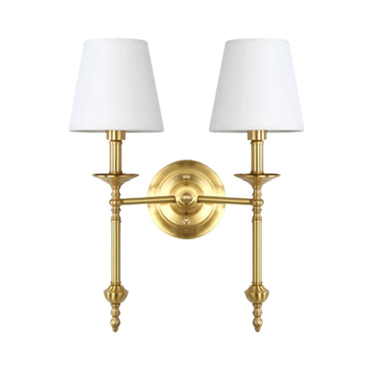 copper wall lamp