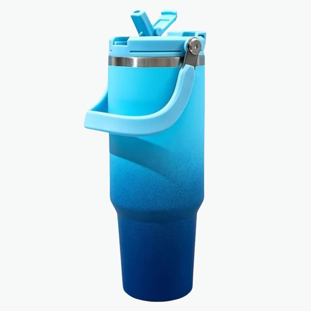 Insulated Tumbler with Straw 30 oz – Stainless Steel Leak-Proof Inviteck