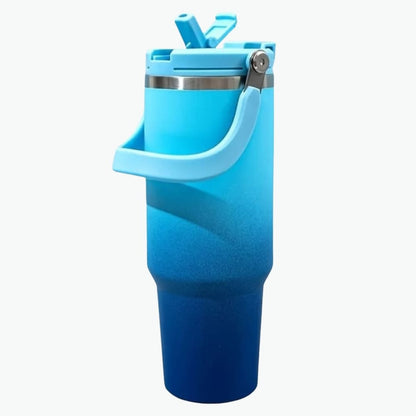 Insulated Tumbler with Straw 30 oz – Stainless Steel Leak-Proof Inviteck