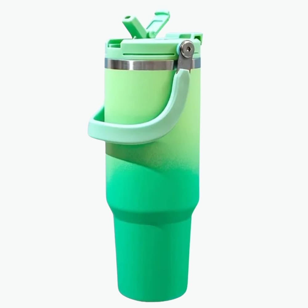 Insulated Tumbler with Straw 30 oz – Stainless Steel Leak-Proof Inviteck