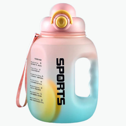GIANXI 84.5oz Large Capacity Sport Water Bottle with Straw