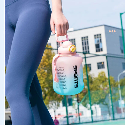 GIANXI 84.5oz Large Capacity Sport Water Bottle with Straw