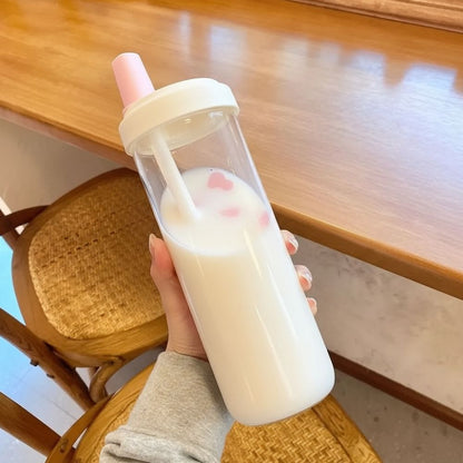 29oz Cute Pearl Bubble Tea Water Bottle Inviteck