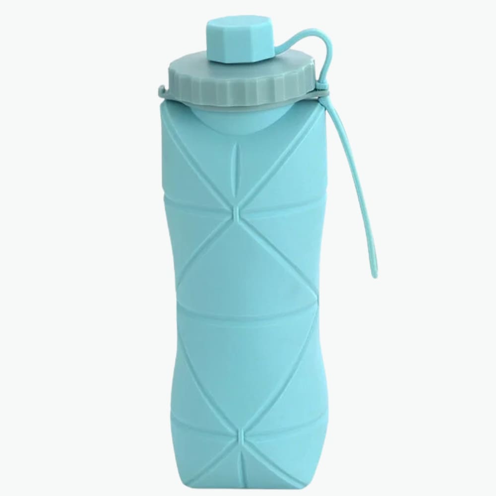 16.9oz Silicone Foldable Water Bottle – Portable Collapsible Cup Inviteck