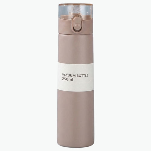 8.5oz Mini Stainless Steel Thermos Cup with Straw Inviteck