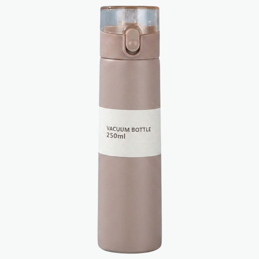 8.5oz Mini Stainless Steel Thermos Cup with Straw Inviteck