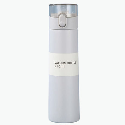8.5oz Mini Stainless Steel Thermos Cup with Straw Inviteck