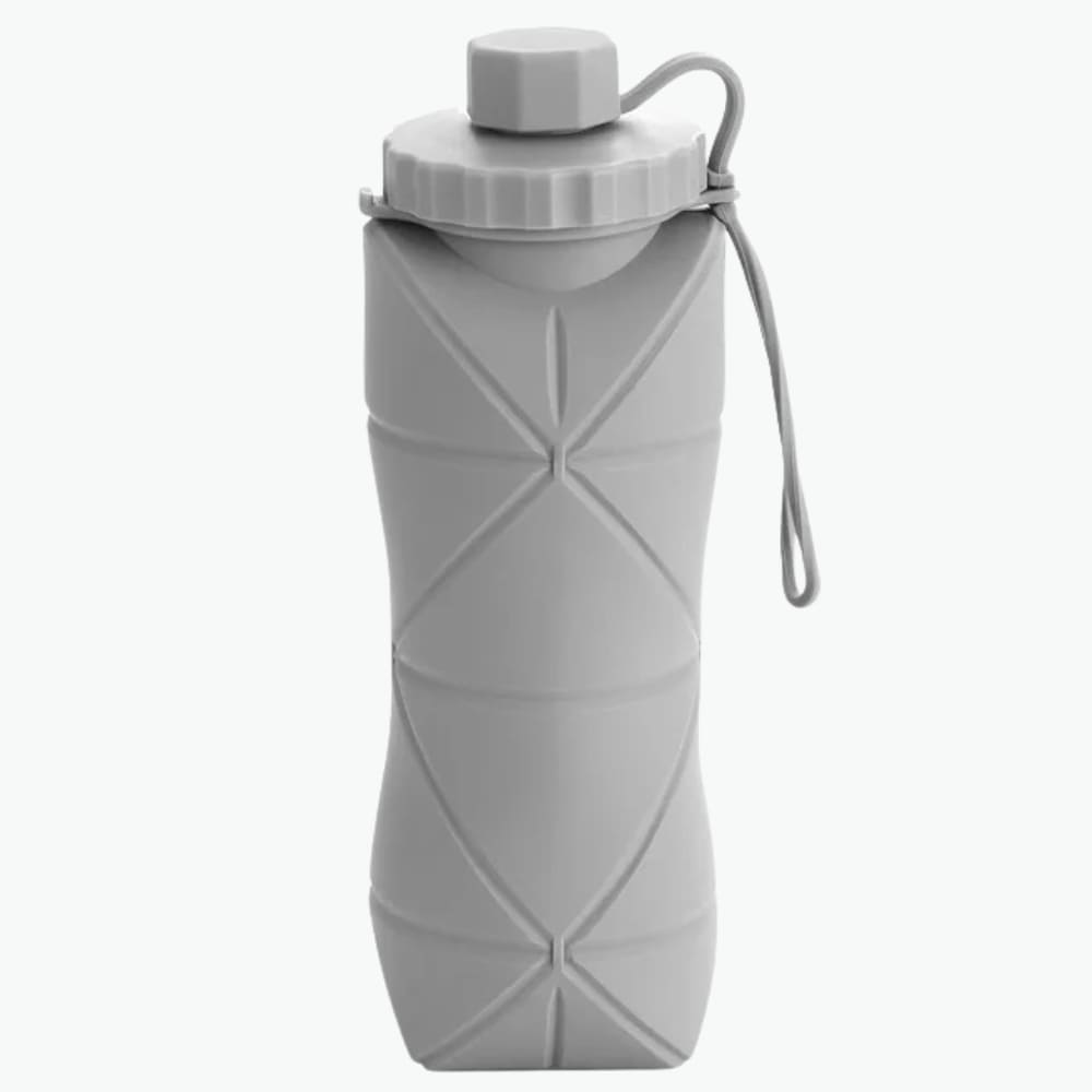 16.9oz Silicone Foldable Water Bottle – Portable Collapsible Cup Inviteck