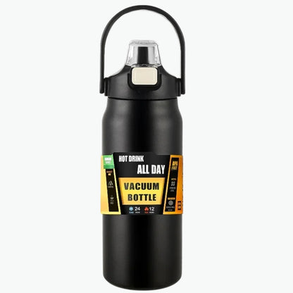 33.8oz Insulated Stainless Steel Water Bottle with Straw & Handle Inviteck