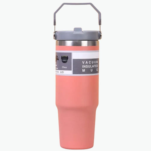 30oz Insulated Stainless Steel Travel Mug with Lid Inviteck