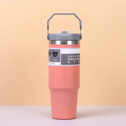 30oz Insulated Stainless Steel Travel Mug with Lid Inviteck