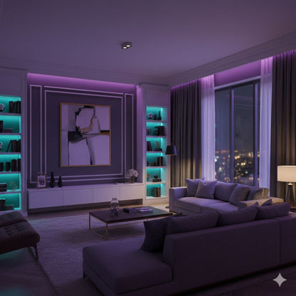 Smart RGB LED Bulb – Dimmable Light with Voice Control