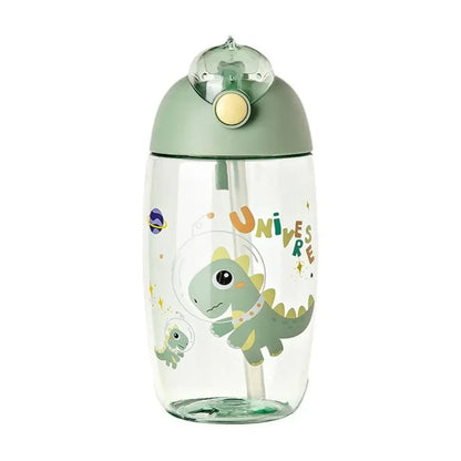 Kids Water Bottle with Straw – Portable School Cup  600ml Inviteck
