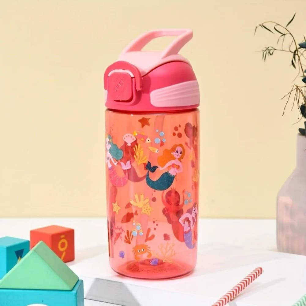 20oz Dinosaur PC Plastic Water Bottle with Handle Inviteck