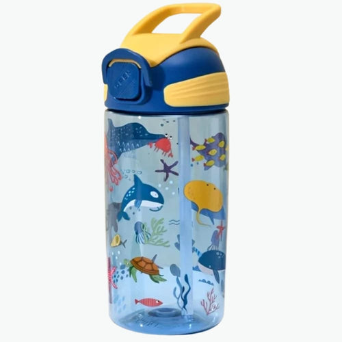 20oz Dinosaur PC Plastic Water Bottle with Handle Inviteck