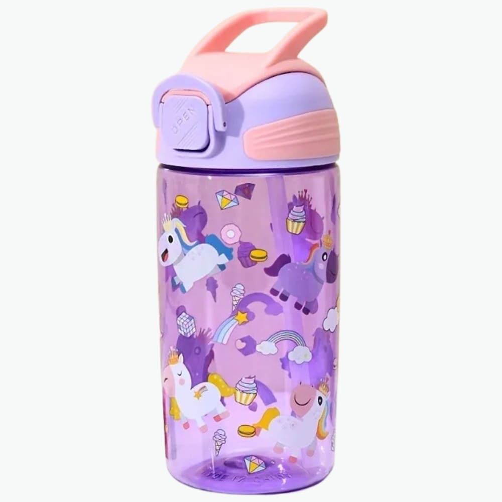 20oz Dinosaur PC Plastic Water Bottle with Handle Inviteck