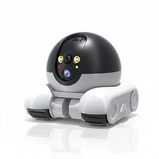 Dual Lens Robot Camera - Smart Security Cam
