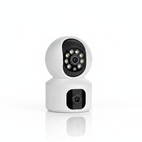 Smart Camera Home Security  – Dual Lens Baby Monitor